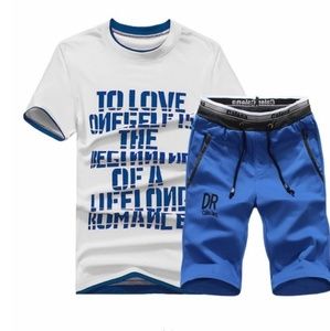 Mens Tshirt/short sets